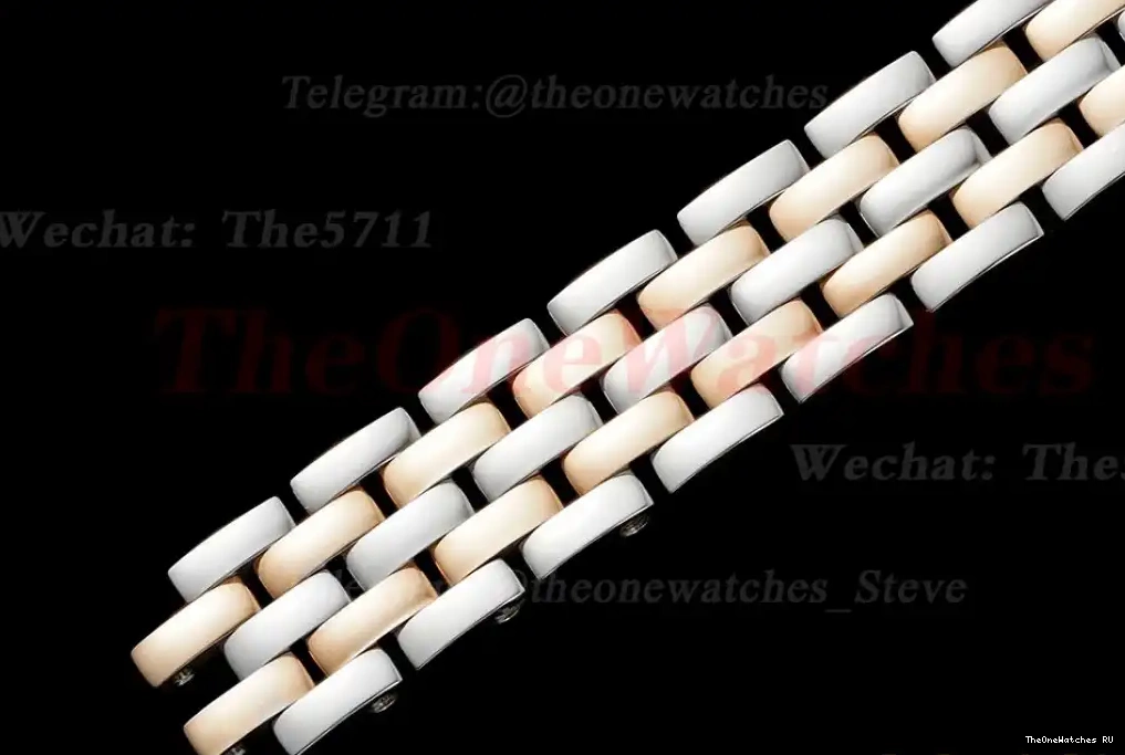 Ladies RG Dia De White Panthere Quartz SS 22mm AF Small Secrete 0330